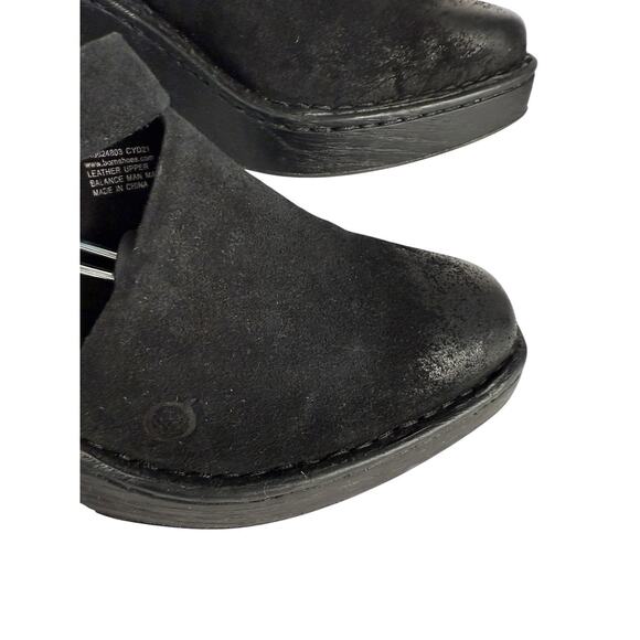 Born‎ Women's Strappy Platform Slingback Black Comfort Boho Shoes 9M EUC - Picture 3 of 9